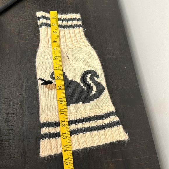 Fab Dog Americana Classics Knit Dog Sweater with Squirrel Design - Picture 4 of 4